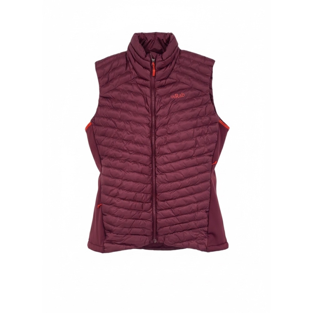 Rab Womens Cirrus Flex 2.0 Vest Maroon PrimaLoft Pertex QIO-77 XL Extra Large